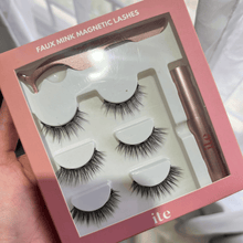 Load image into Gallery viewer, Faux Mink Magnetic Lashes and Eyeliner Set
