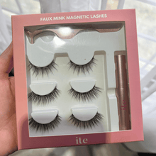 Load image into Gallery viewer, Faux Mink Magnetic Lashes and Eyeliner Set
